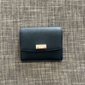 Black Kate Spade Small Wallet with Keychain